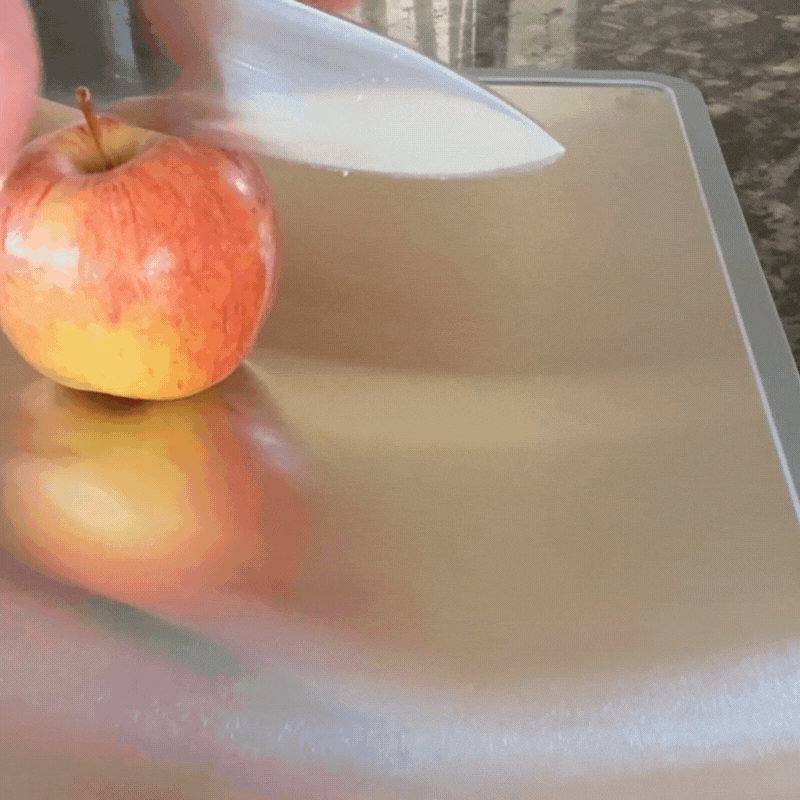 SenChef™ Titanium Cutting Board with Silicone Safety Edge™ — Stable, Easy to Clean & Built for Everyday Family Use